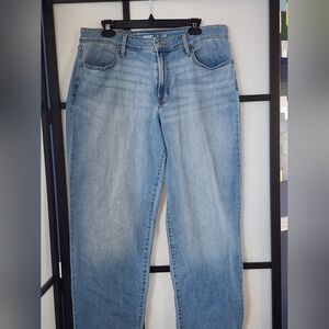 Old Navy Loose Fit Light Wash Jeans, Sz 14